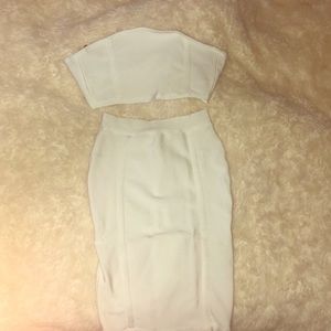 Two-Piece Bandeau Dress